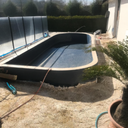 Aménagement de piscines avec plage immergée Saint-Priest