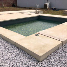 Abri de piscine avec ouverture automatique Cusset